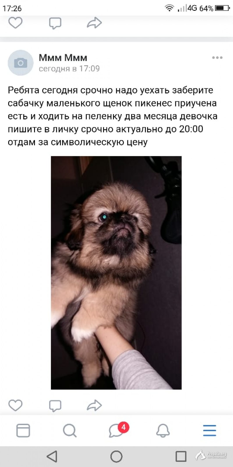 Помогите найти малышку!